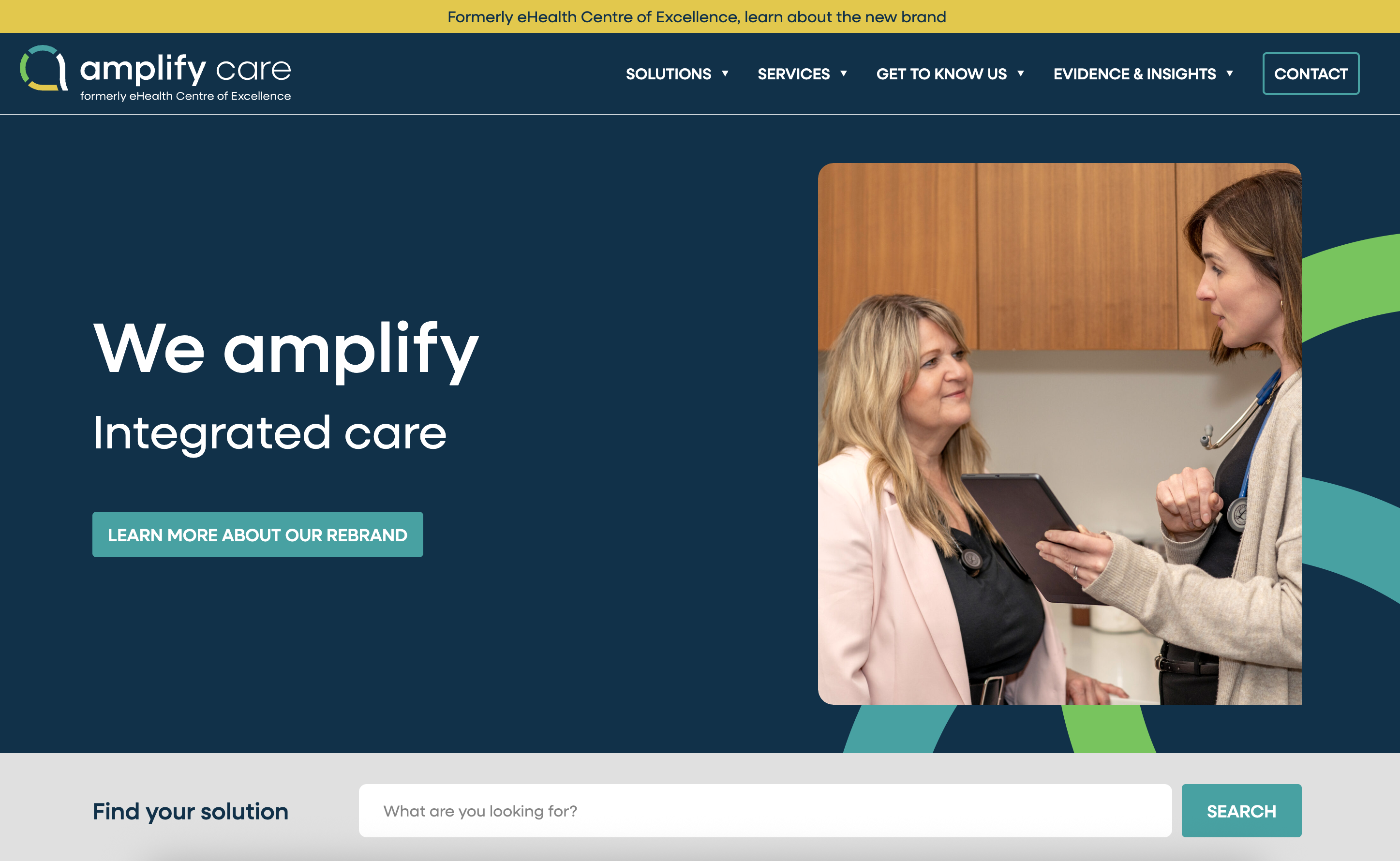 Amplify Care - Custom WordPress Theme Development by Kitchener Web Developer Quinn Battersby
